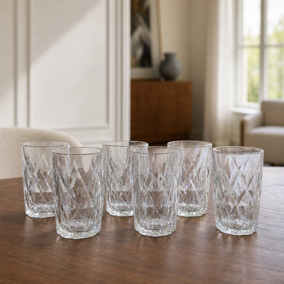 Set x6 Vasos largos Ice Colorfull