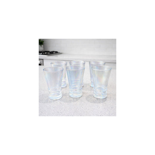Set x 6 vasos Altos White Corner Tornasol por mayor - Mayorista Mercado HD