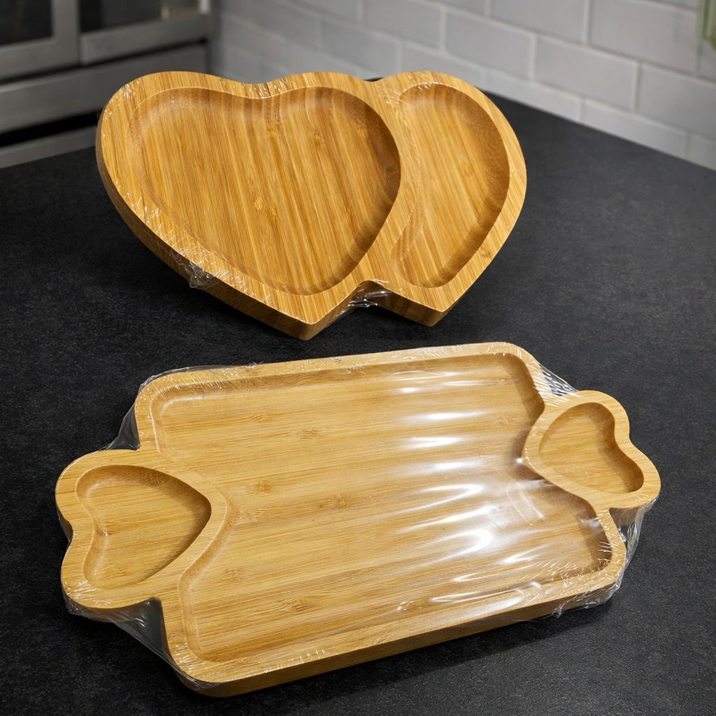 Plato de madera Diseño