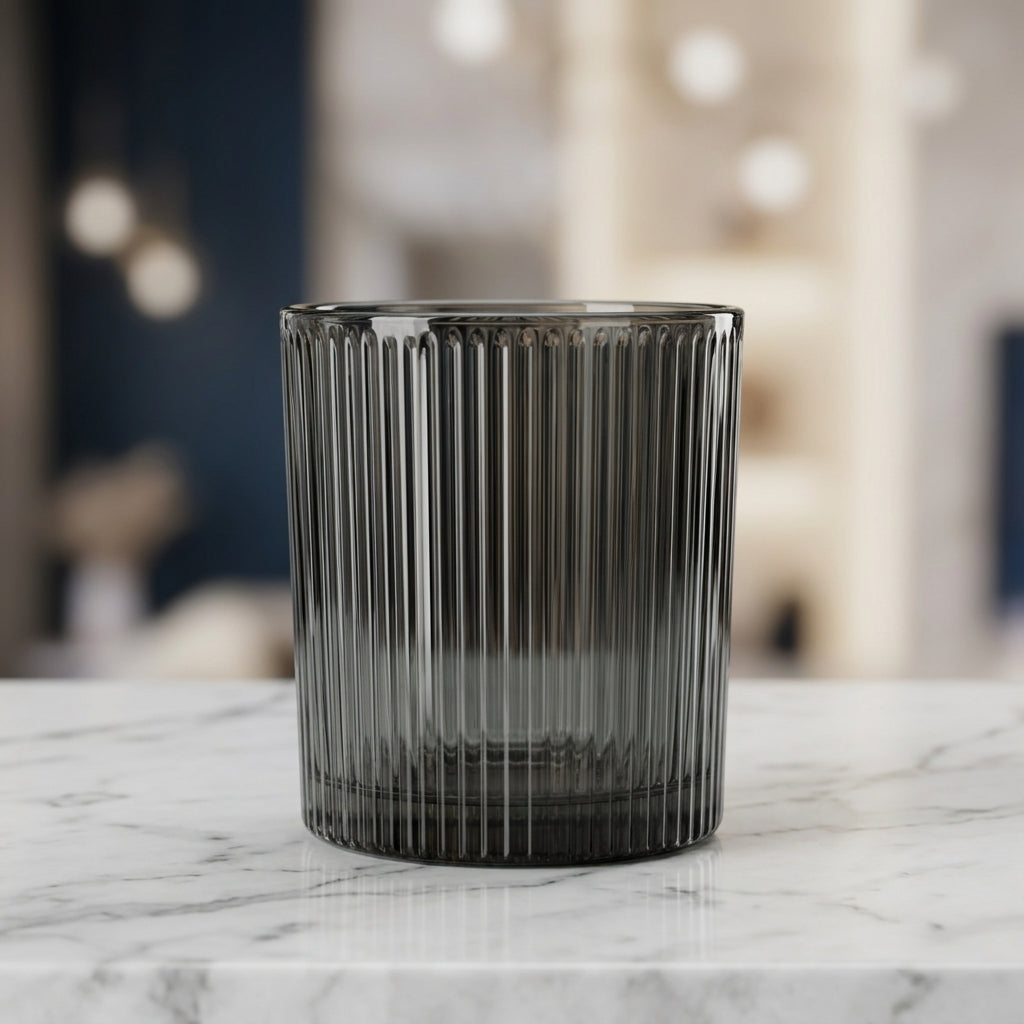 Set x6 vasos Whisky Rayado grey