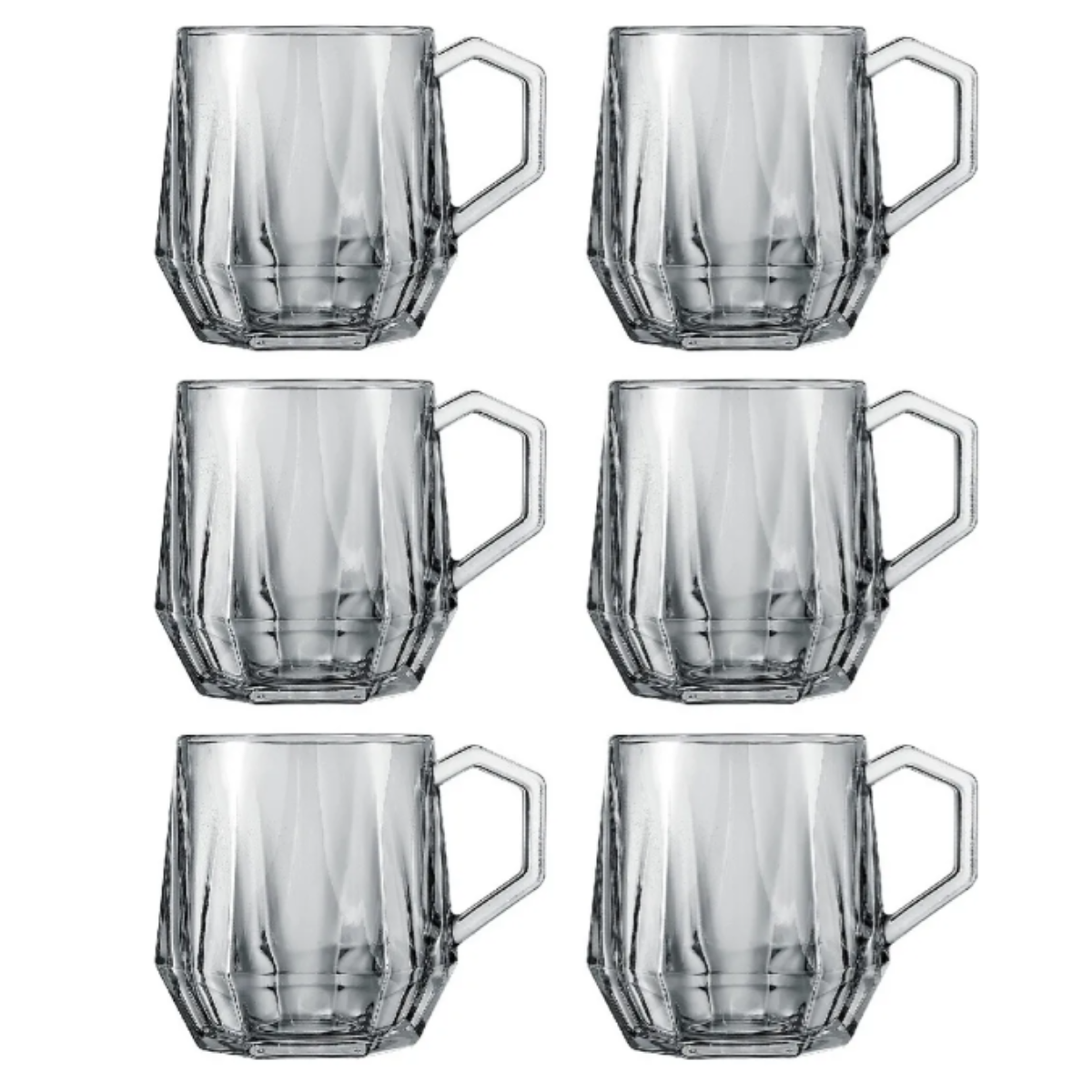 Set de tazas de cafe diamond grey