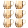 Set tazas de cafe diamond gold