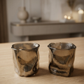 Set x6 vasos bajos glacier grey