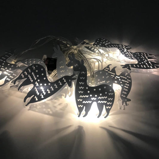 Guirnalda led llama por mayor - Bazar Mayorista