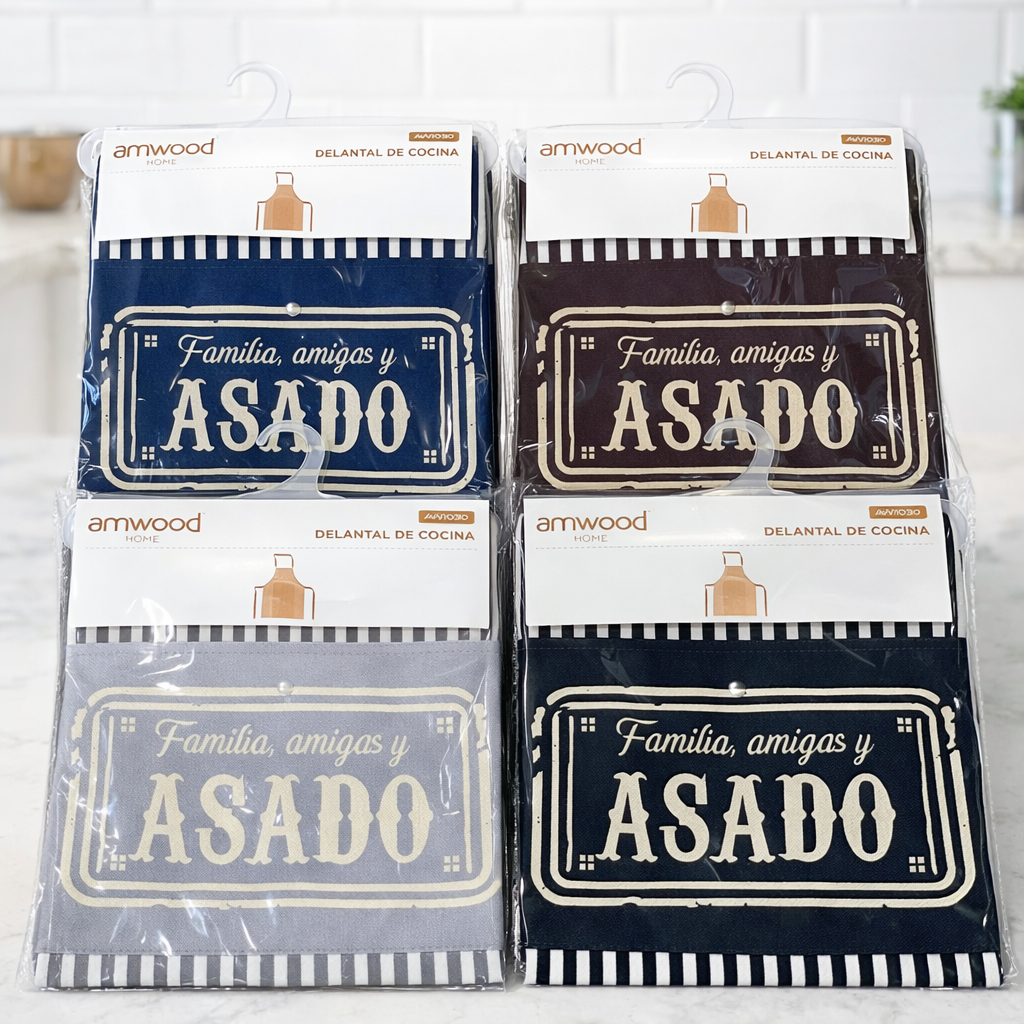 Delantal cocina Asado