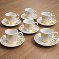 Set x6 tazas cafe Pollock