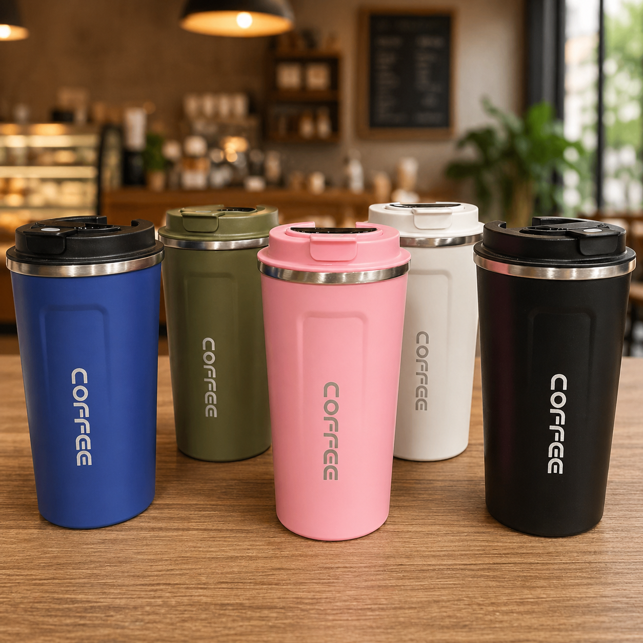Vaso térmico Coffe con control de temperatura