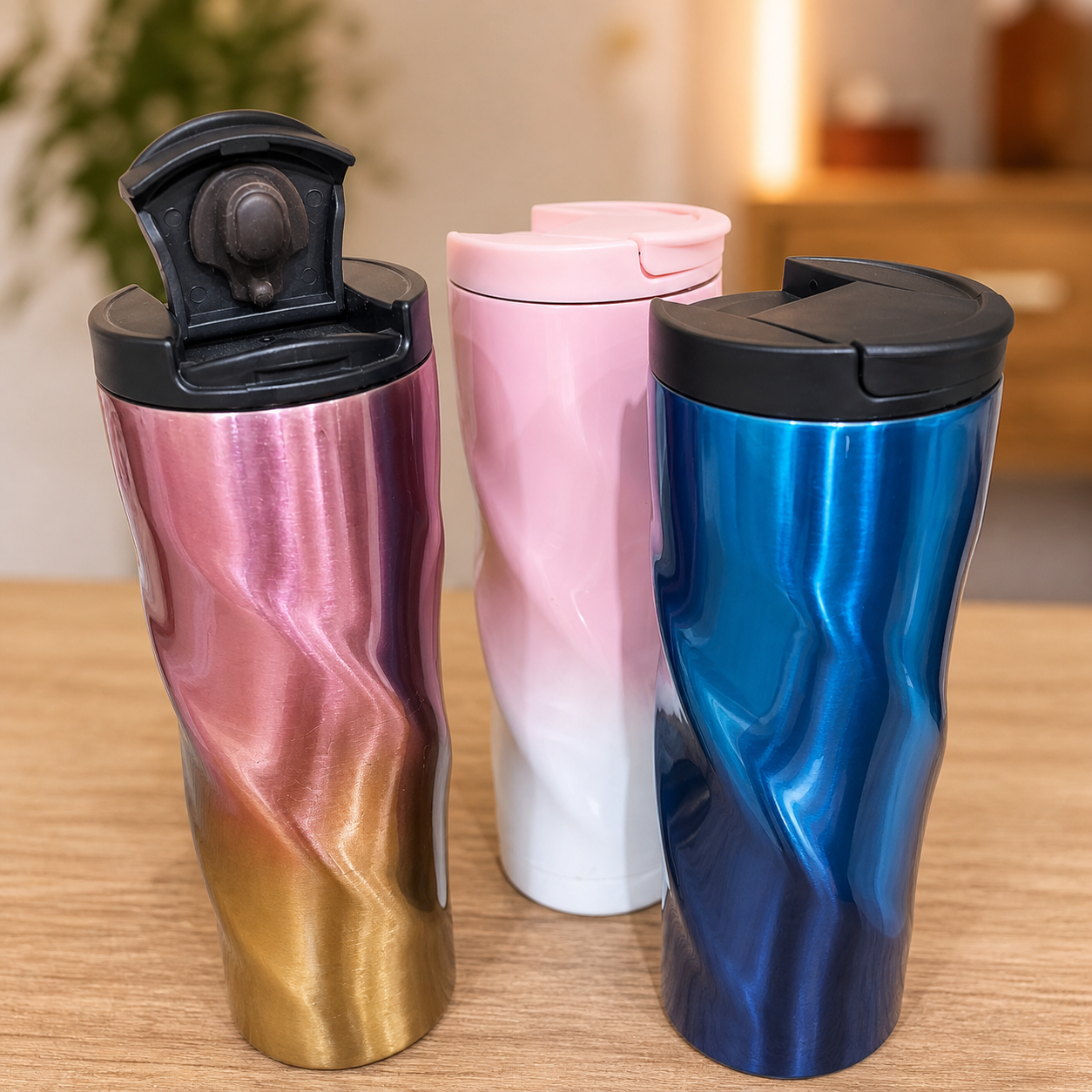 Vaso termico espiralado