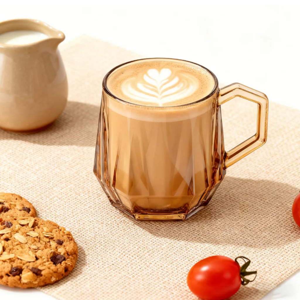 Set tazas de cafe diamond gold
