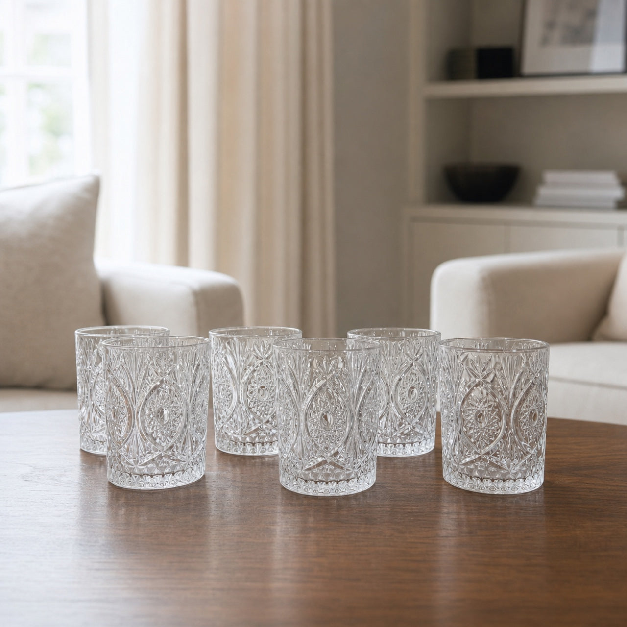 Set x6 Vasos chicos Luxury Colorfull