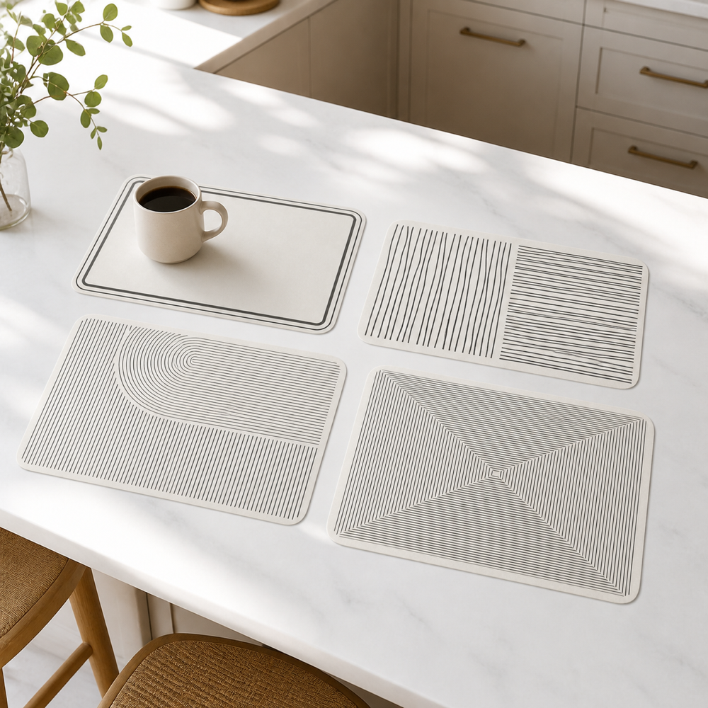 Individual de Cocina 30 x 40 cm en ambiente lifestyle