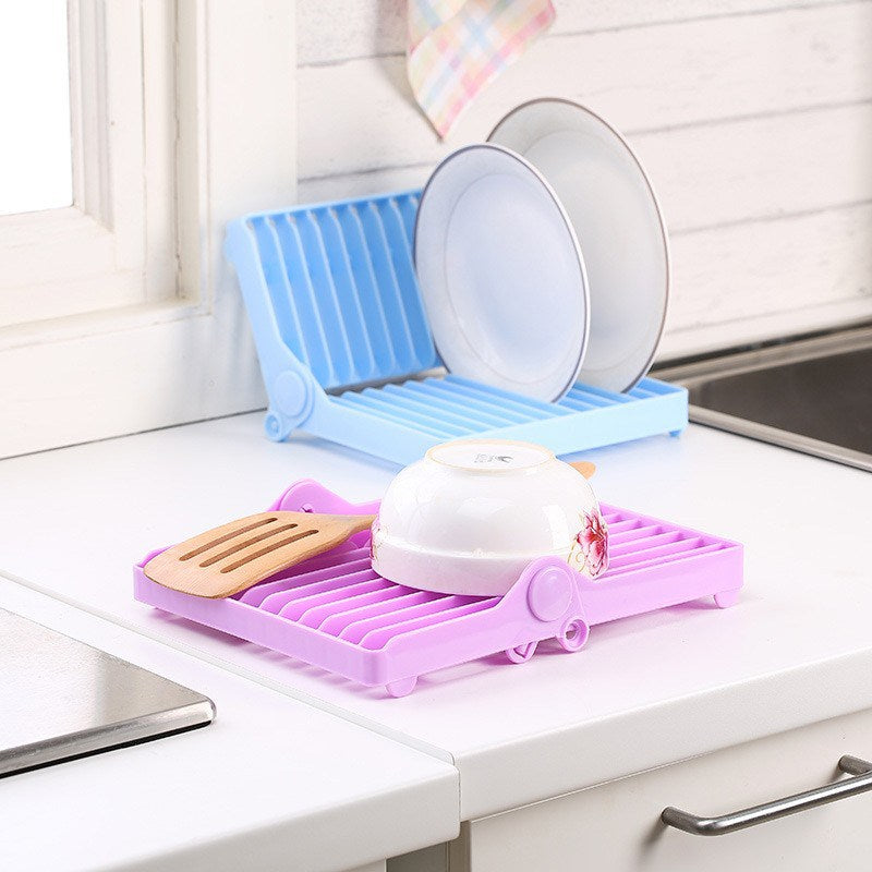 Escurridor de platos plegable