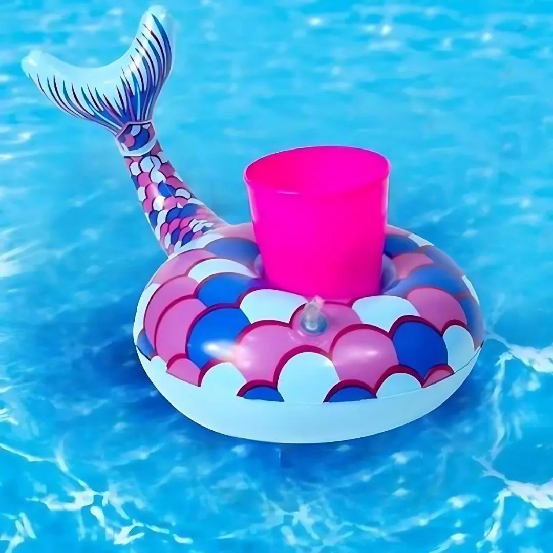 Flotador Inflable para vaso sirena