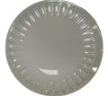 Plato postre badem gris