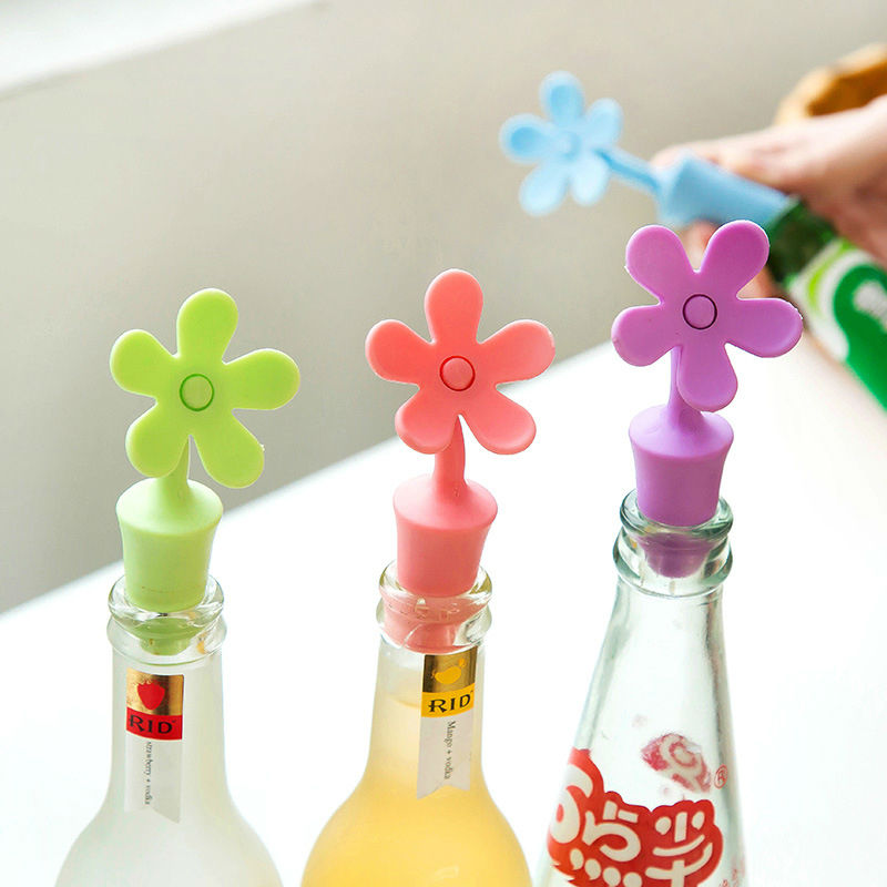 Tapón flor x6