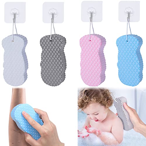Esponja de baño exfoliante