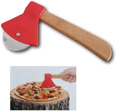 Corta pizza hacha