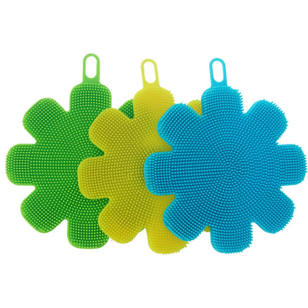 Esponja silicona flor