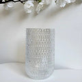 Vaso largo point tornasolado