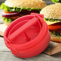 Molde hamburguesa silicona