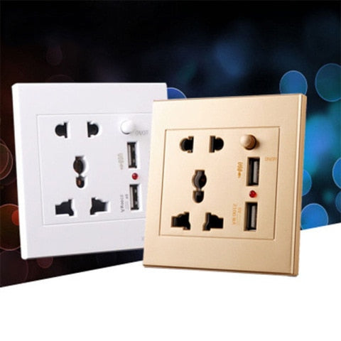 Enchufe con usb