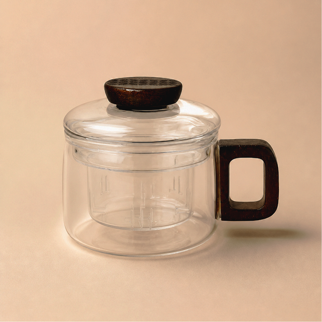 Taza con Infusor Transparente - RM47-89